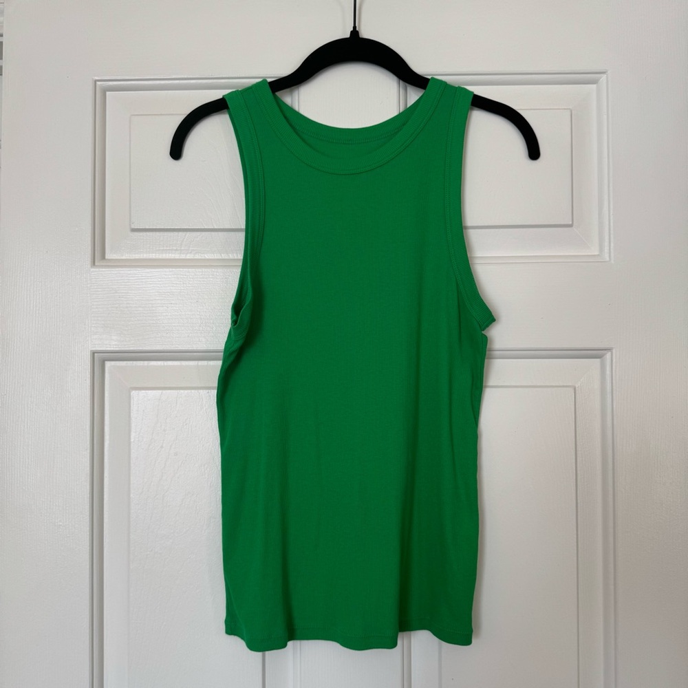 A New Day Kelly Green Tank Top